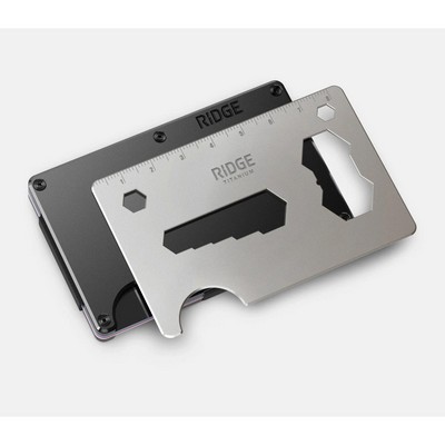 RIDGE® Titanium Multi Tool Slim Card