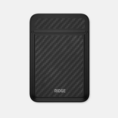 RIDGE® MagSafe Cardholder Carbon Fiber 3K Slim Magnetic Wallet
